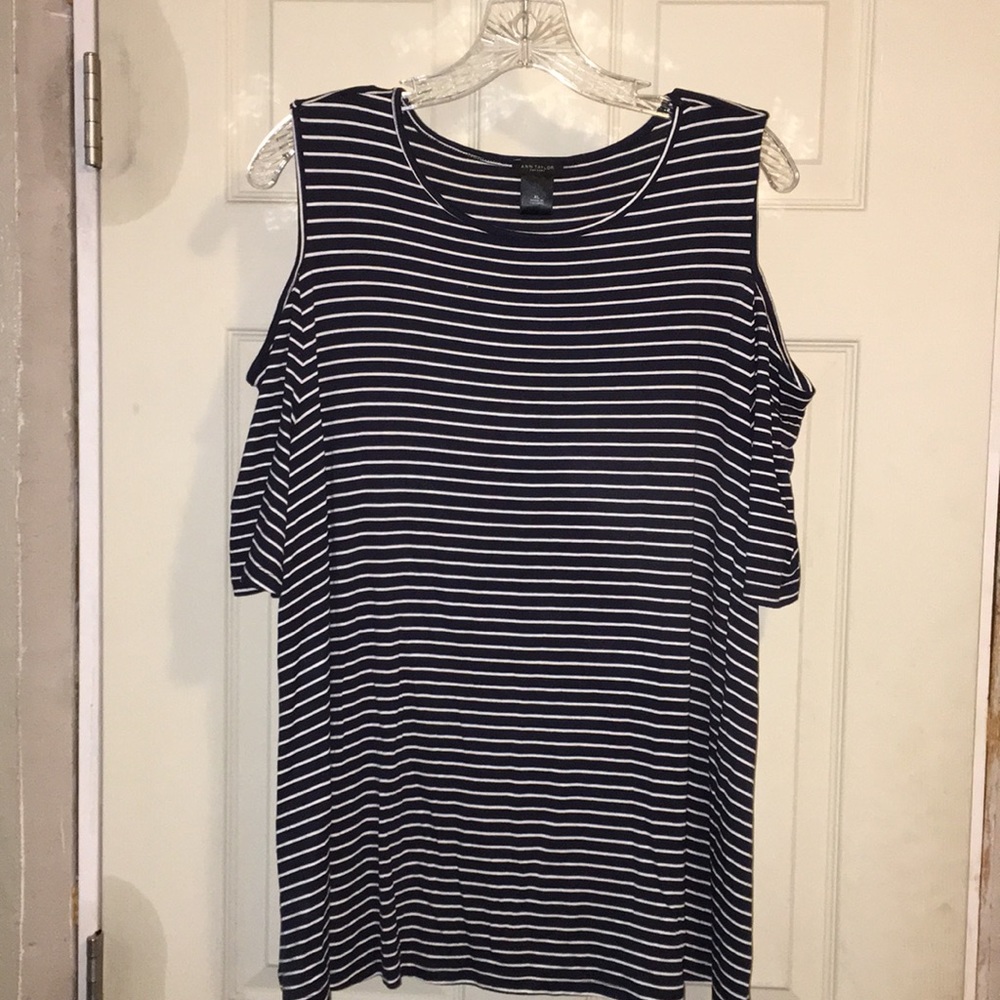 Ann Taylor cold shoulder top